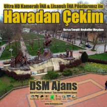 DSM Ajans Havadan Çekim | İnegöl-Heykeller